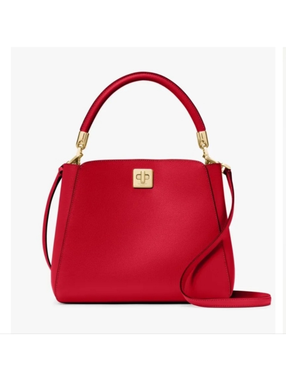 Kate Spade Phoebe Medium Top Handle Satchel-Perfect Cherry